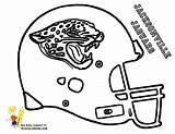 Coloring Pages Football Nfl Helmet Jaguars Jacksonville Helmets Printable Broncos Logos Color Jaguar College Razorback Logo Cliparts Stencil Superbowl Arkansas sketch template