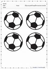 Colorir Copa Bolas Bola Futebol Atividades Imprimir sketch template