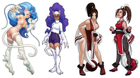 sexy fighting game characters redesigned sexy the o