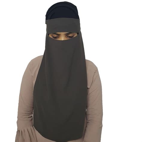 naqab single layer muslim woman niqab hijab fashion buy naqab single