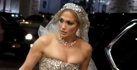 Jennifer Lopez Wows In Glamorous Wedding Dress On ‘marry Me’ Set