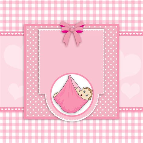 baby girl card cute  stock photo public domain pictures