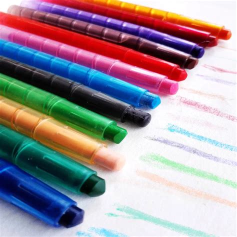 count twist  twistable crayons set office  school supplies