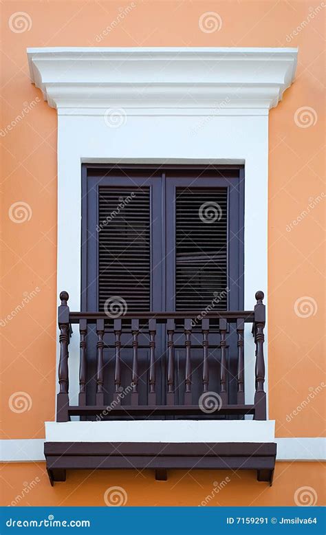 puerto rico window stock image image  beauty