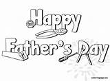 Happy Coloring Tools Fathers Father Pages Ties Colouring Words Trophy Cards Coloringpage Eu Template sketch template