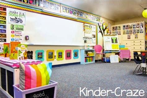 bright rainbow kindergarten classroom tour kinderland collaborative pinterest kindergarten