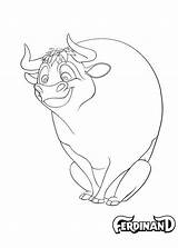 Ferdinand Coloring Pages Print sketch template
