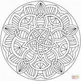 Mandala Coloring Pages Mandalas Celtic Printable Para Sheets Adult Color Colouring Elegant Drawing Patterns Zentangle Pattern Book Adults Crystal Zentangles sketch template