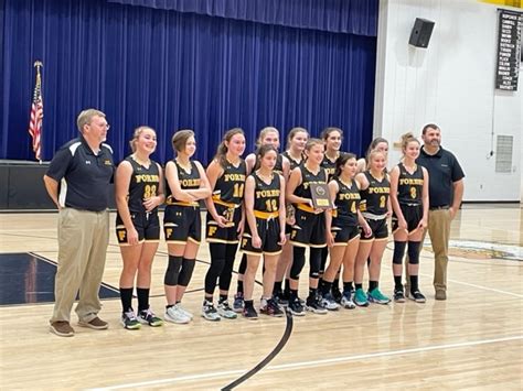 The Lady Fires Win The Tip Off Tournament Forest Area School District