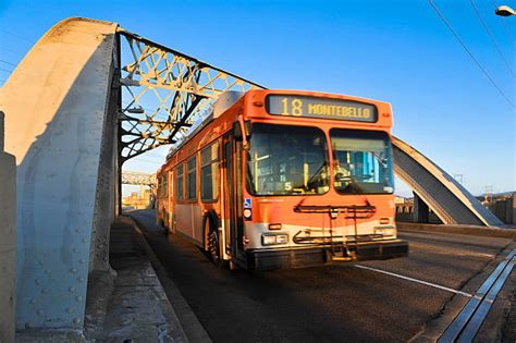 los angeles bus stock  pictures royalty  images istock