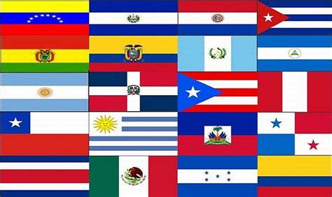 latin american flags collage lucky mature pussy