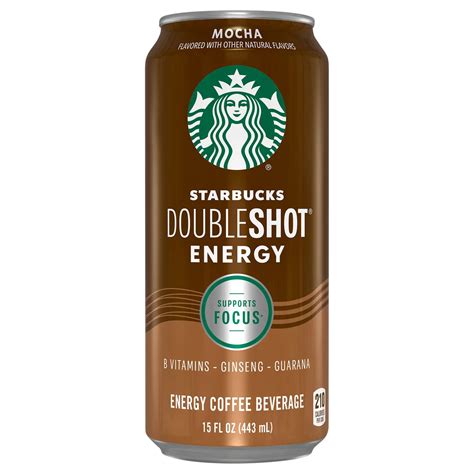 starbucks double shot mocha energy coffee drink shop coffee
