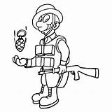 Soldier Coloring Pages Books sketch template