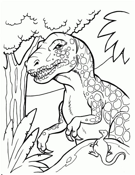 printable dinosaur coloring pages  names  printable