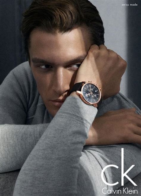 shaun dewet appears in calvin klein summer 2013 watches campaign the fashionisto