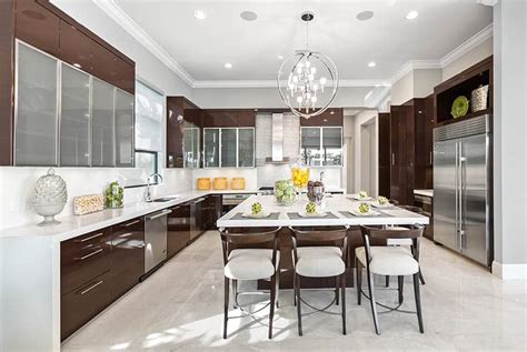 high gloss kitchen cabinets pros and cons designing idea