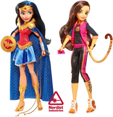 Dc Super Hero Girls Wonder Woman And Cheetah Dolls Are Coming To Comic