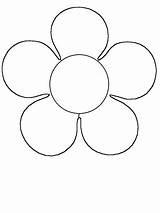 Flower Simple Coloring Pages Clipart Flowers Easy Rose Clip Color Kids Printable Clipartbest Within Shapes Cliparts Getcoloringpages Clipground Print sketch template