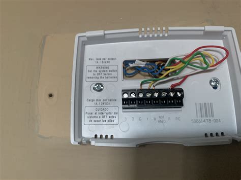 install  rth wiring setup   thermostat