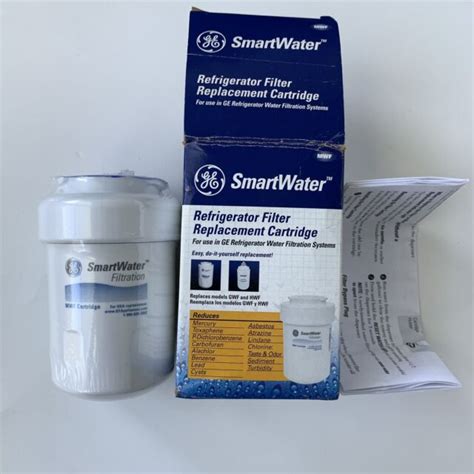 New Genuine Ge Smartwater Gwf Refrigerator Filter Replacement Cartridge