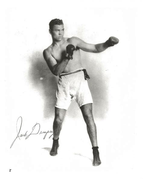 Jack Dempsey 8x10 Photo Boxing Picture Pre Printed Signature