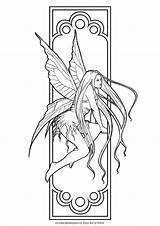 Coloring Pages Selina Fenech Fairy Nouveau Deco Colouring Adults Books Winter Fantasy Azcoloring Gifts Adult Printable Popular Comments sketch template
