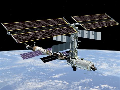 international space station briefly ham   crew members return  earth