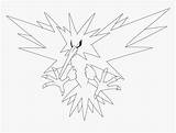 Zapdos Coloring Pages Pokemon Popular sketch template