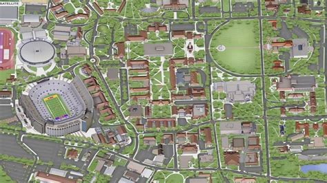 lsu university campus map