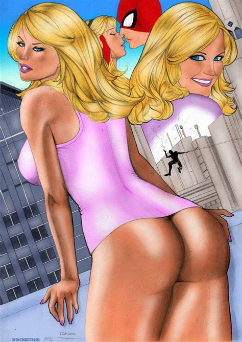 gwen stacy ass art gwen stacy porn luscious