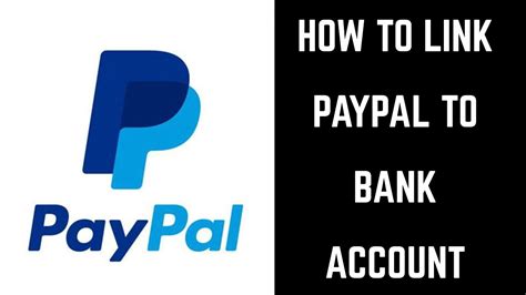link paypal  bank account youtube