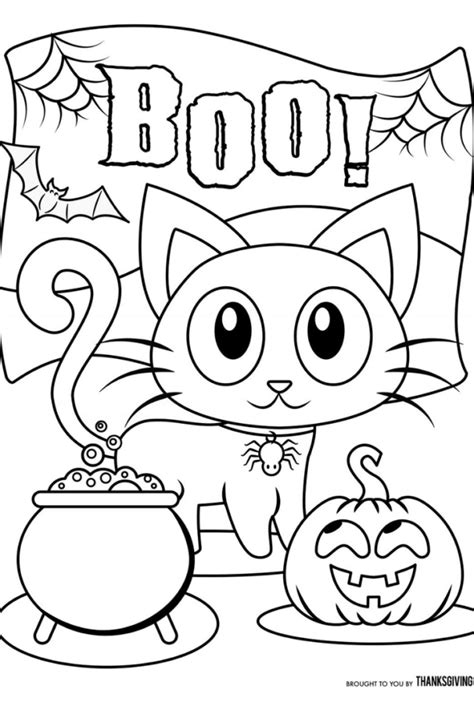 dibujos de halloween  colorear  halloween coloring pages