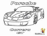 Porsche Carrera Car Coloring Pages Cars Sheets Super Porche Yescoloring Choose Board sketch template