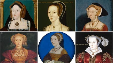 the six wives of henry viii of england illustration world history