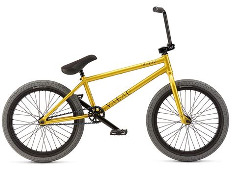 radio bikes valac  bmx bike glossy gold kunstform bmx shop
