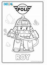 Poli Robocar Roy Coloriage Pompier Cartoni Coloriages Dessin Imprimer Clicca Animati Aggiungi Modificarla Linee Testo sketch template