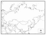 Map Printable Russia Coloring sketch template