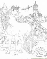 Bella Sara Pages Coloring Printable Cartoons Color Horses Popular sketch template