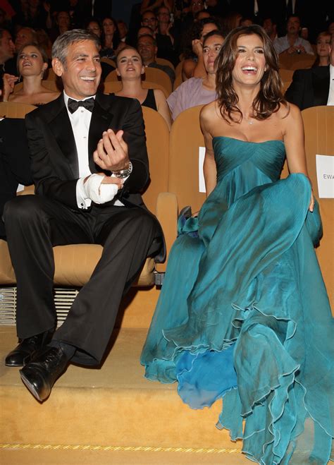 photos of george clooney and elisabetta canalis at venice