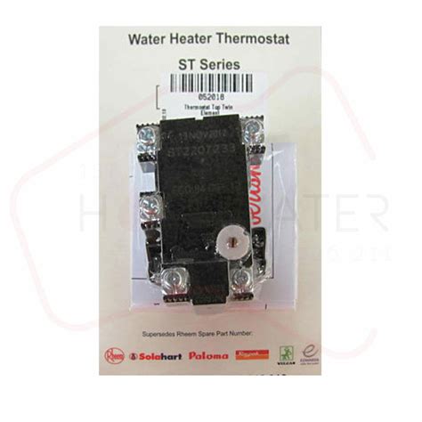 top element hot water thermostat  st choice hot water