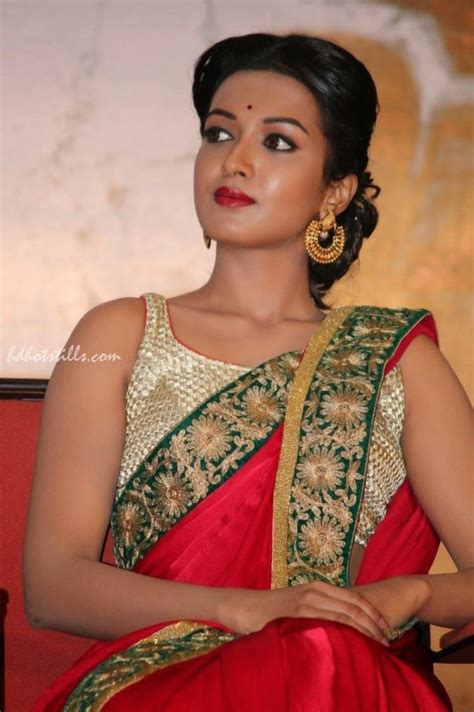Catherine Tresa Hot Photos In Saree Pics Indian Actress