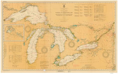 great lakes nautical chart   rmapporn