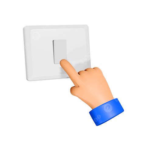 rendering hand turn  switch  rendering hand switch  png