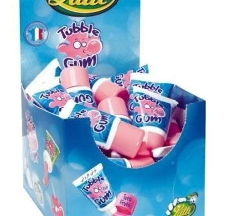 kauwgom tube gum tutti frutti doos  stuks snoepdiscounternl
