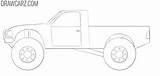 Road Off Truck Draw Car Step Sketch Instruction Want Show Drawcarz sketch template