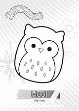 Coloring Squishmallows Hoot Squishmallow Xcolorings Veronica Grew Hello Noncommercial Individual sketch template