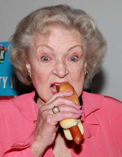 at the age of 96 betty white reveals her secret to