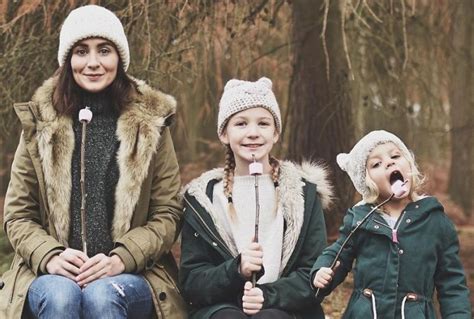 mother   takes adorable      daughters  matching clothing bumppy