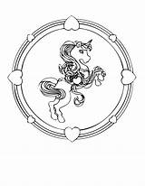 Coloring Pages Unicorn Creatures Mystical Head Mythical Creature Library Popular sketch template