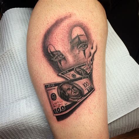 Money Bag Tattoo On Neck Best Tattoo Ideas
